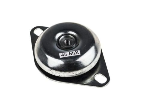 Mocowanie antywibracyjne, M12, Ø 172mm, H 3mm, 240, materiał: Guma naturalna 60 Shore A, RS PRO