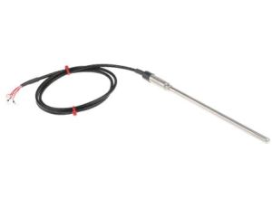 Termopara typ PT 100, -50C do +250C 150mm kabel 1m, Stal nierdzewna