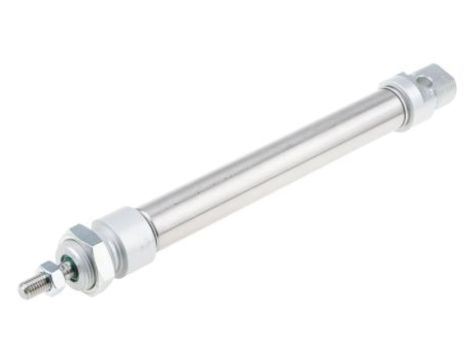 Siłownik dwustronnego działania ISO 6432 Ø 20mm, skok 125mm RS PRO