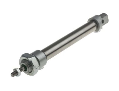 Siłownik dwustronnego działania ISO 6432 Ø 10mm, skok 50mm RS PRO