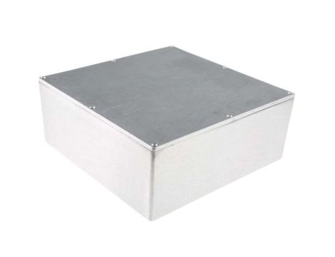 Obudowa ekranowana Srebrny IP66 Neopren, 250 x 250 x 100mm, RS PRO