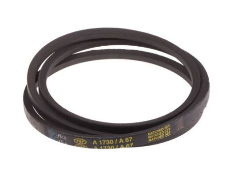 Pas napędowy, profil A, materiał: PET, guma, 13mm x 8mm x 1.7m, RS PRO