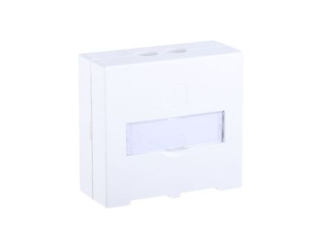 Gniazdo, Cat6, l. otworów: 2, RJ45, STP, Kątowy