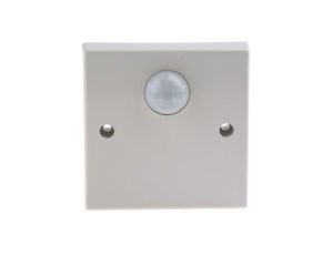 Wyłącznik ścienny PIR, 220→ 240 V prądu zmiennego, zasięg 7 m, montaż Ściana, EMC-2004/108/WE, Zgodność z