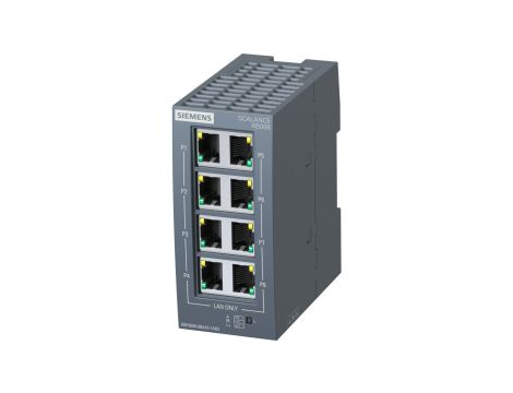 Switch przemysłowy 8 portów RJ45 10/100Mb/s SCALANCE XB008 6GK5008-0BA10-1AB2