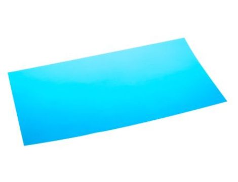 Plastic shim stock,18x12x0.002in 8sheets
