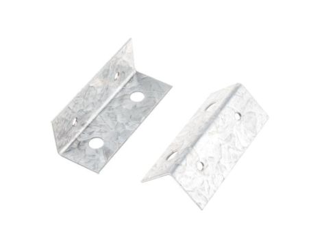 Łącznik do koryt kablowych Stal ocynkowana Łącznik kołnierzowy 75 x 75mm RS PRO