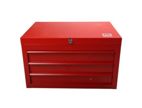 Szafka na narzędzia, 3-szufladowa, 620 x 440 x 365mm, materiał: Stal, RS PRO