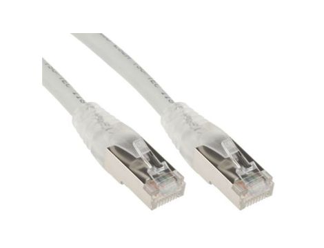 Kabel kategorii 6, Szary, Wtyk RJ45/męski RJ45dł.: 5m, mat. koszulki: LSZH