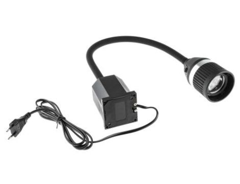 Lampa przemysłowa 3 W Ramię elastyczne Typ C – wtyk europejski, RS PRO