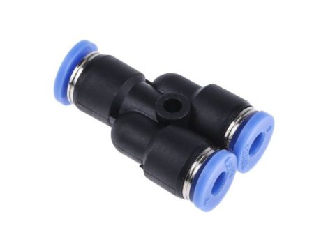 Pneumatic Y Tube-to-Tube Adapter, 10 barów
