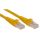 Kabel kategorii 6, Żółty, Wtyk RJ45/męski RJ45dł.: 5m, mat. koszulki: PVC