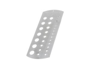 Wskaźnik wiercenia, Przymiar wierconego otworu, Stal