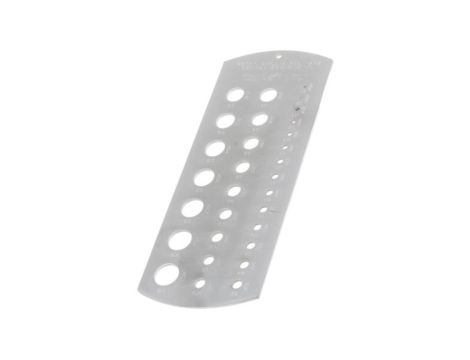 Wskaźnik wiercenia, Przymiar wierconego otworu, Stal