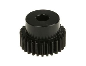 Koło zębate walcowe, moduł: 1, l.zębów: 28, śr. piasty: 22mm, śr. otworu: 8mm, Stal