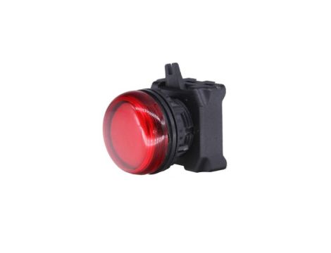 Światło kontrolne – reflektor, kolor: Czerwony, otwór: 22.5mm, IP65, Montaż panelowy