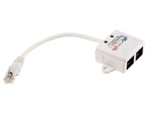 Adapter do złączy RJ, Cat5e, 2 portów Bez ekranowania, RJ45, 170 mm