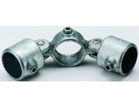 Łącznik podwójny obrotowy, Ø 33.7mm, RS PRO