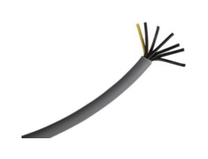 Kabel sterowniczy YY, 7-żyłowy, 0,5 mm, Ø 6.7mm Nieekranowany, izolacja Polichlorek winylu PVC