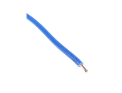 Kabel trzynormowy PCW, dł. 100m 0,75 mm, 14 A, 1 kV, Maks. +105C Ciemnoniebieski Zgodność z trzema normami, RS PRO