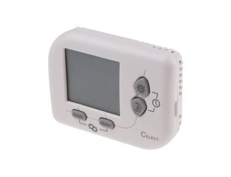 Termostaty, 0 → +50C, konf. 7 dni, 24 → 240 V AC, RS PRO