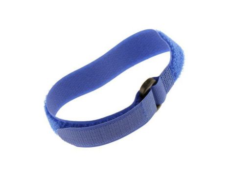 Opaska kablowa z rzepem Niebieski, 300mm 20 mm RS PRO Opaska 179-7186 /10szt./