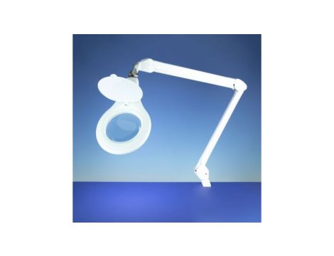 Lampa z lupą, 3dioptrii, 125mm, Table Clamp, LED, 11W