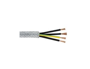 Kabel sterowniczy SY 4 rdzeniowy , Ekranowany, izolacja Polichlorek winylu PVC, D 12.5mm , 50m