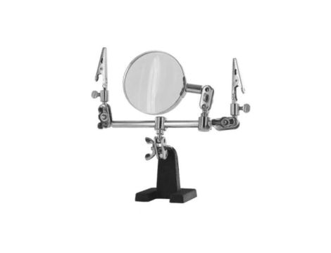 Szkło powiększające, typ: Uchwyt montażowy z lupą, powiększenie: 2X