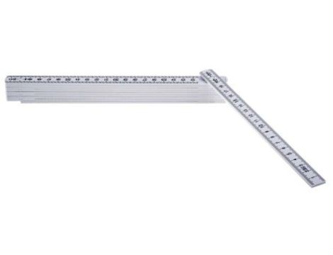 Linijka, Jednostki metryczne, 2m, Plastik