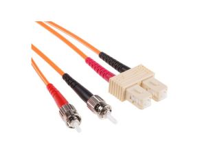 Kabel światłowodowy, średnica: 50/125m, OM2 Wielomodowy, Pomarańczowy, ST/SC