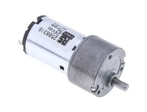 Motoreduktor DC, 75 obr/min., 20 Ncm, RS PRO