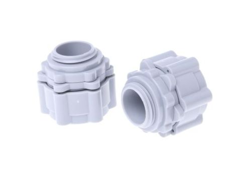 Złącze proste, Nylon 66 20mm IP55 RS PRO