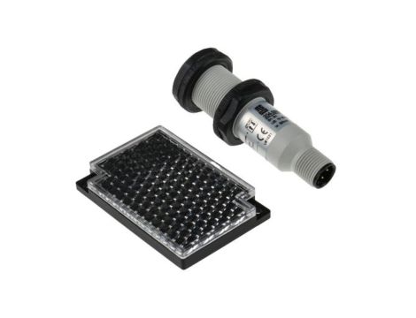 Czujniki fotoelektryczne Odbicie retro NPN NO/NC cylindryczny zakres 3 m IP67