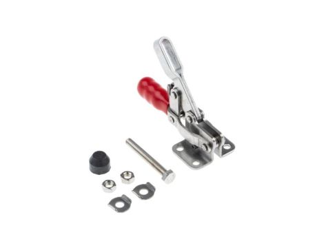 Zacisk, otwarcie: 130 → 195, typ: Pionowy zacisk przegubowy