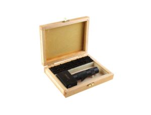 Zestaw rysików do grawerowania, H 1/8cal, 113-szt., (Zaślepki (x12), uchwyt, (x100), pojedyncze punktaki), RS PRO