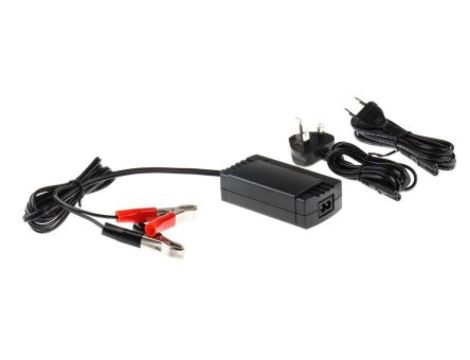 Ładowarka akumulatorów, typ baterii: Kwasowo-ołowiowe, l. akumulatorów: 1, wtyczka: EU, wymiary: 120 x 61.6 x 37.4mm