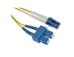 Kabel światłowodowy, OS1 Jednomodowy, Żółty, LC/SC