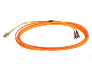 Kabel światłowodowy, średnica: 62.5/125m, OM1 Wielomodowy, Pomarańczowy, LC/ST