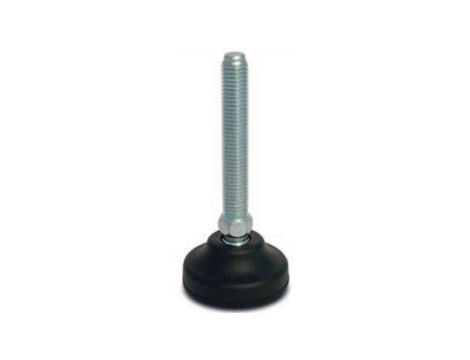 Regulowane nóżki, Ø 50mm, M12, 158mm, 1100kg, RS PRO