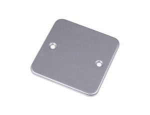 Zaślepka szara 1-drożna metalowa