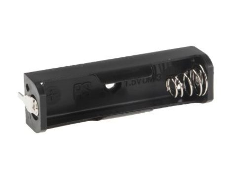 Uchwyt do baterii, x 1, montaż na PCB