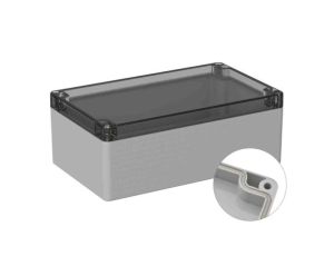 Obudowa ogólnego użytku ekranowana Szary IP66 Silikon, 120 x 200 x 75mm, RS PRO 5U2