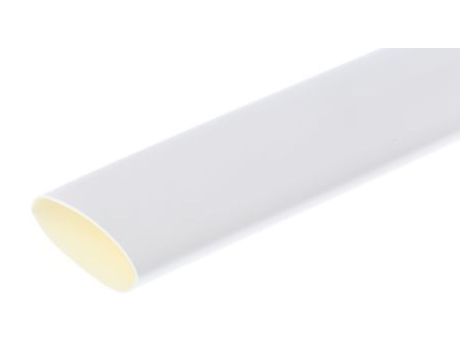 Osłona termokurczliwa z klejem Biały 3:1, średnica 19mm, dł. 1.2m, RS PRO