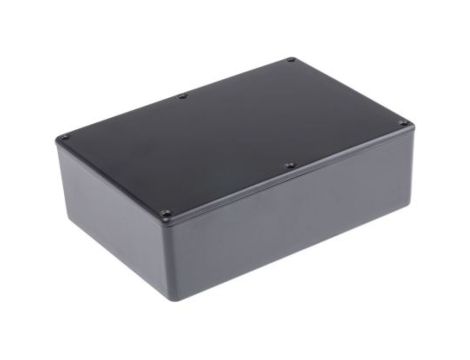 Obudowa ekranowana Czarny, 171.9 x 120.9 x 55mm, RS PRO