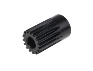 Koło zębate walcowe, moduł: 1, l.zębów: 16, śr. piasty: 18mm, śr. otworu: 8mm, Stal