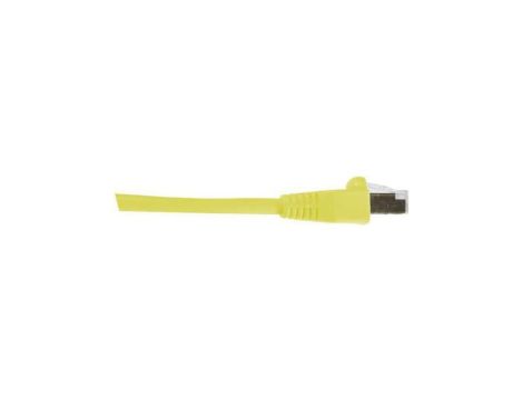 Kabel kategorii 6, Żółty, Wtyk RJ45/męski RJ45dł.: 500mm, mat. koszulki: LSZH