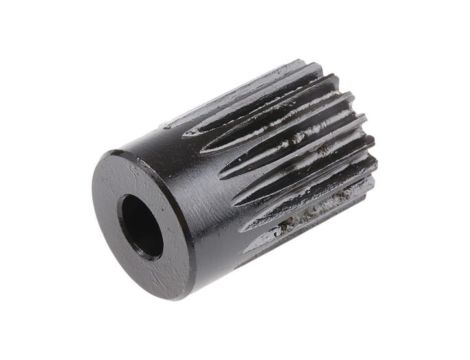 Koło zębate walcowe, moduł: 1, l.zębów: 18, śr. piasty: 20mm, śr. otworu: 8mm, Stal