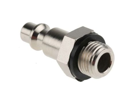 Szybkozłączka pneumatyczna, materiał Mosiądz, złącze G 1/4 męskie, RS PRO CEJN 310, Dynaquip DC3, ISO 6150B, Rectus 23