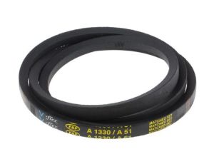 Pas napędowy, profil A, materiał: PET, guma, 13mm x 8mm x 1.3m, RS PRO